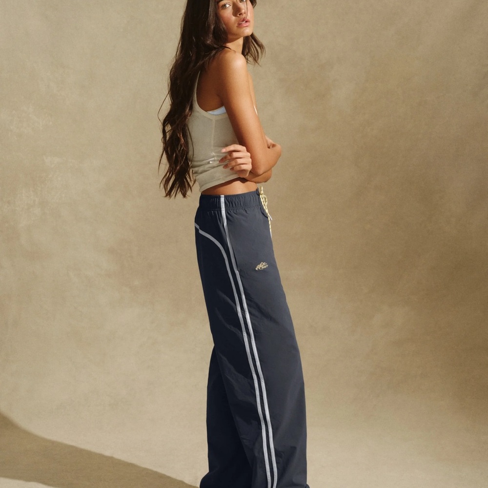 SET Active Track Drawstring Straight Leg Pants